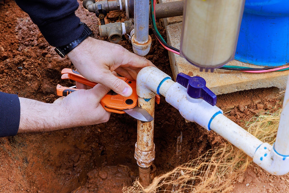 Water line repair and replacement