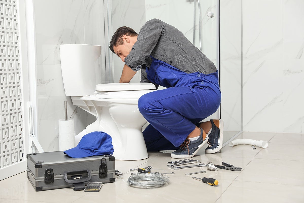 Toilet repair and installation